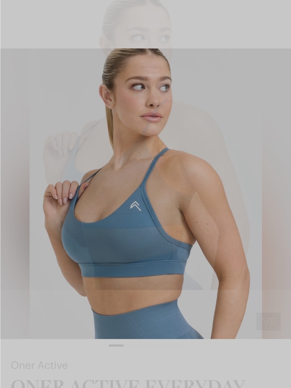 Oner Active Everyday bra moonstone blue